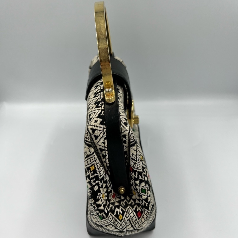 VINTAGE Boho Aztec Handbag - Picture 7 of 14